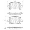 Centric Parts CTEK Metallic Pad, 102.10280 102.10280